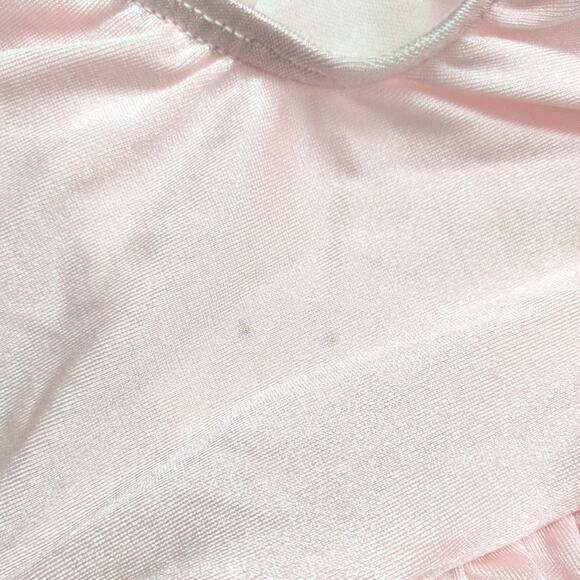 Vintage Oshkosh B'gosh Swimsuit Baby Girls Size 12m Pink Heart Ruffle - Picture 5 of 5